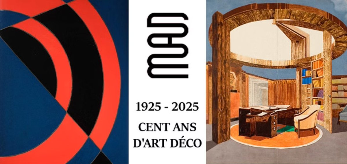 Immersivepoint's tweet photo. ✨ À ne pas manquer : « 1925-2025 Cent ans d’Art déco »
Une plongée spectaculaire dans les Années folles, avec près de 1 000 œuvres entre mobilier, bijoux, affiches et mode.

🎟 Gratuit pour les 18-25 ans

#artdeco #exposition #quefaireaparis https://t.co/MIXmsnsUKB