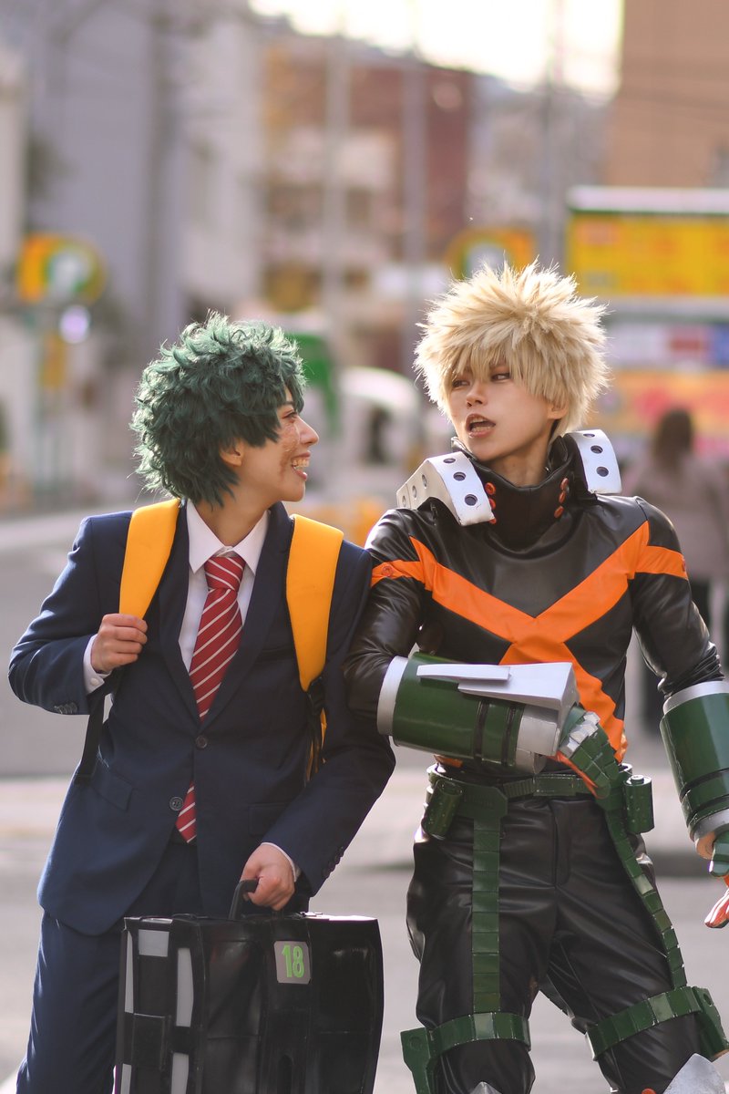 nekoi1910's tweet photo. MHA/COS 

今日は僕の方が早かった！

はぁー？俺だろ

Photo▷れいち

#仙スト https://t.co/dw7D2c3Wnw