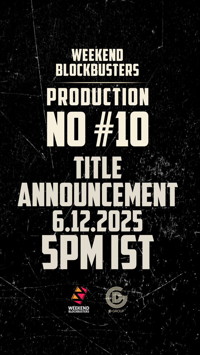 Southwoodoffl's tweet image. #SandeepPradeep - #WeekendBlockbusters' next movie title reveal tomorrow 5 PM IST.

Stay Tuned
