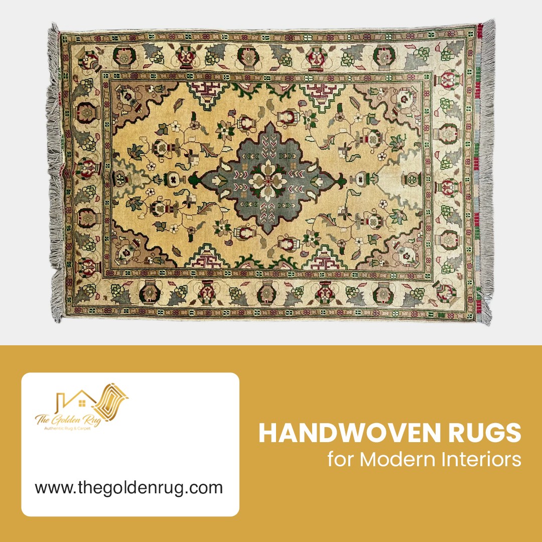 Thegoldenrug's tweet image. Introduce heritage and artistry! Our Handwoven Rugs for Modern Interiors seamlessly blend tradition with clean design, transforming your floor into a unique focal point. Shop the collection and find your statement piece!

bit.ly/3KnLcuZ 

#HandwovenRugs #HeirloomQuality