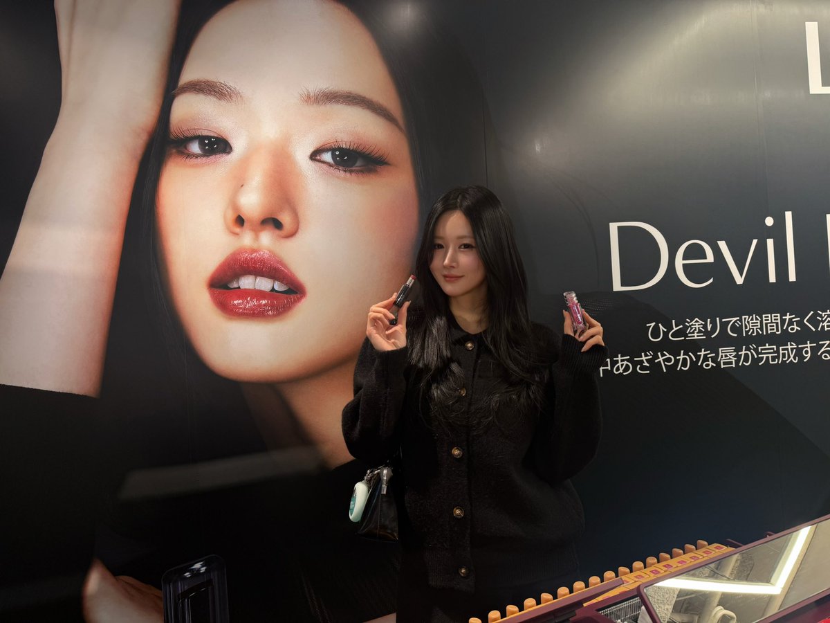 新大久保にオープンしたコスメショップにお邪魔してきた🪄ディスプレイ