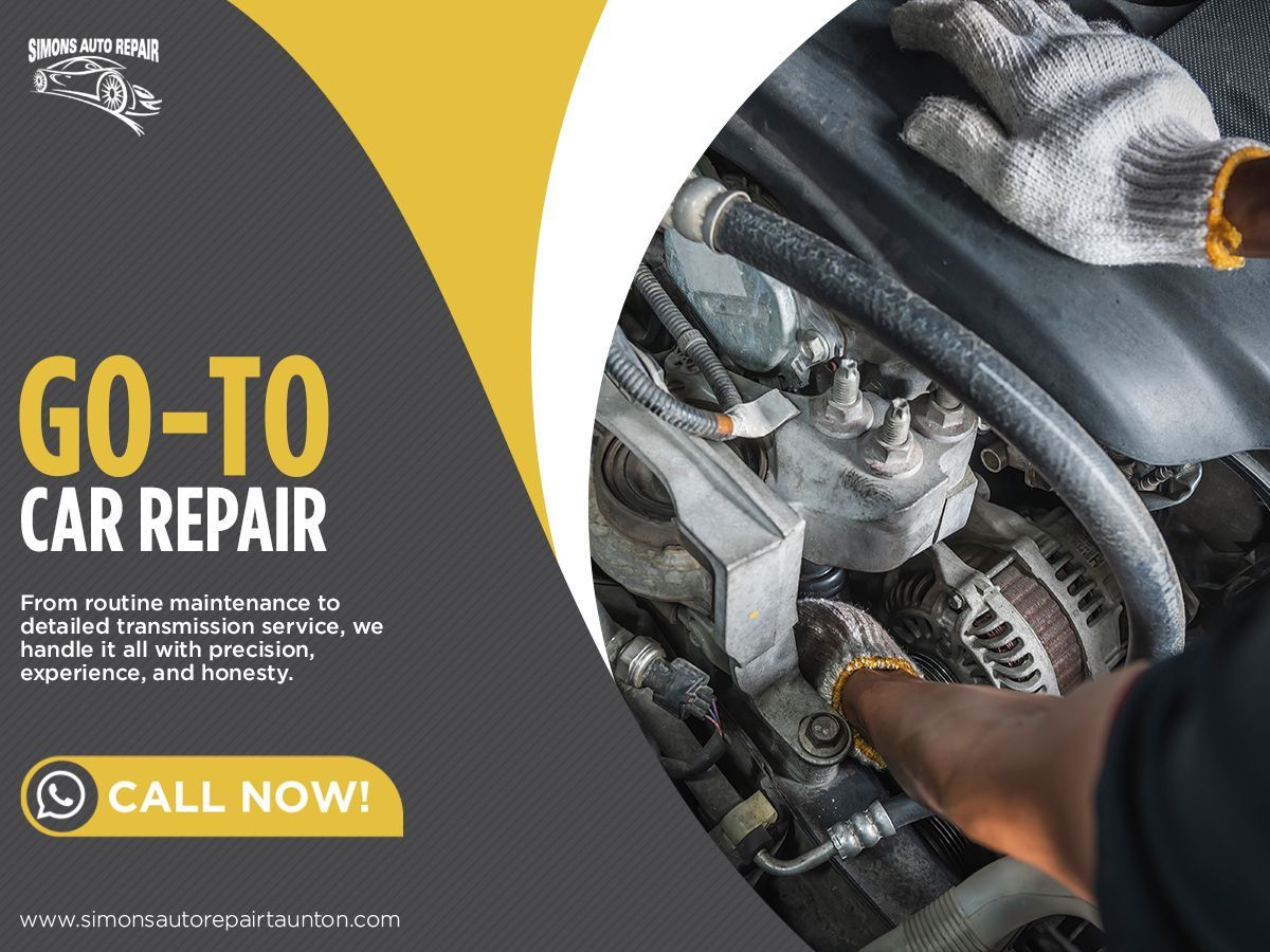 simonautorepair's tweet image. Car Trouble in Taunton? We’ve Got You! 🚘💥

From diagnostics to transmission service, Simon’s Auto Repair delivers trusted car repair in Taunton you can count on—fast, friendly, and always honest. 🔧💙

🌐 simonsautorepairtaunton.com/?utm_source=tw…

#carrepairtaunton #SimonsAutoRepair