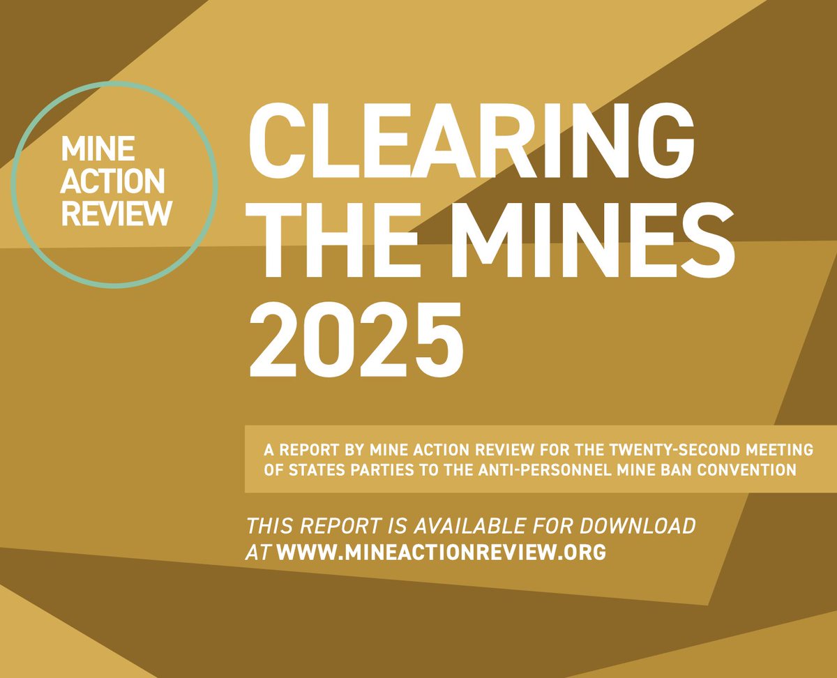 Mine Action Review tweet media
