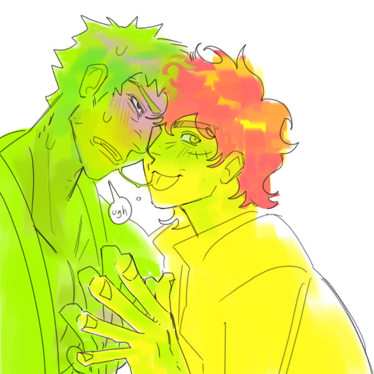 a99lepie_'s tweet photo. Zolu 
#Zolu #roronoazoro #luffy #yaoi #ONEPIECE https://t.co/unaSWpNcqE