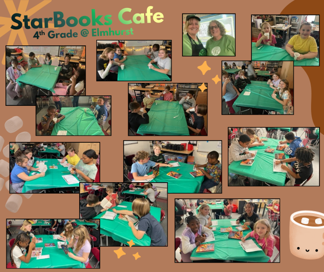 TPSProud's tweet photo. Mrs. Mankowski's class at Elmhurst spent time connecting with friends and enjoying some hot coco. After reviewing different genres of books and recording their thoughts on their StarBooks menu, they each selected a book and spent a day reading it. 

#TPSProud
🟥🟦🟩🟨 https://t.co/TngMUL810k