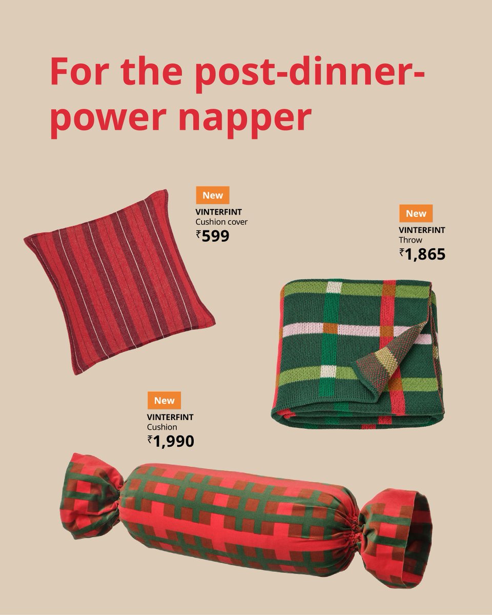 IKEAIndia's tweet photo. Looking for the perfect gift idea? 🎁
We have some inspiration just in time for the holiday season, when everyone could use a little help.
#NewatIKEA #VINTERFINT #IKEA #IKEAIndia https://t.co/TJ8jQ4IO7b