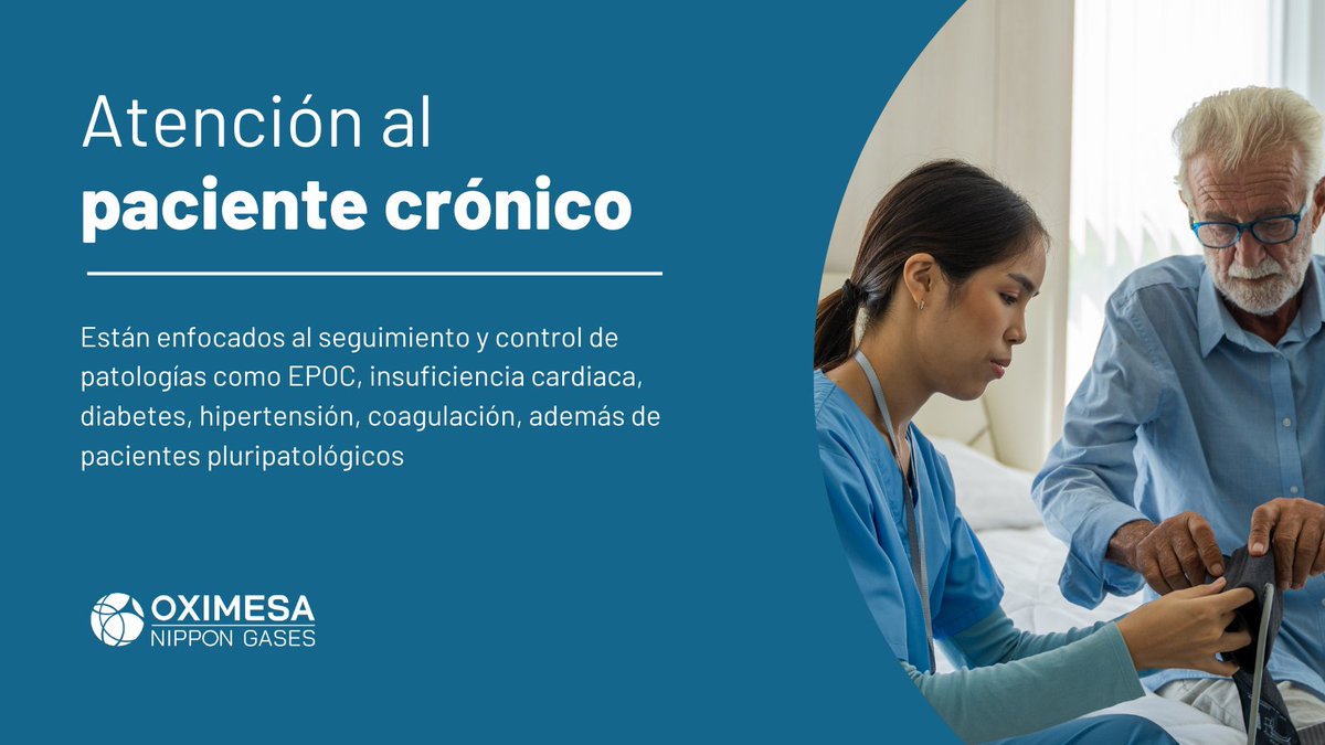 ¿Cuáles son las ventajas de nuestro servicio de atención al #paciente crónico?

Nos permite anticiparnos ante problemas, reduce las visitas a urgencias y es eficaz para el control del gasto sanitario ✅

📌 oximesa.es/servicios/aten…