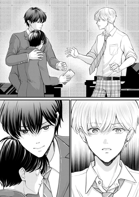受けちゃんを取り合いしてるところ #創作BL 