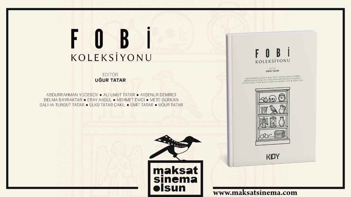 💀🕖 Uğur Tatar’ın editörlüğünü üstlendiği, 11 yazarın 11 farklı fobiyi ele alarak yazdığı hikâyelerden oluşan “FOBİ KOLEKSİYONU” yayınlandı! 🪽👓 🐦‍⬛ kitapyurdu.com/kitap/fobi-kol…
