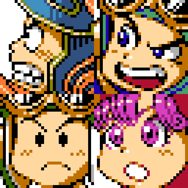 noragames's tweet photo. It's finished. #DQ1and2 #pixelart #ドット絵 https://t.co/WcFoTq6WAn