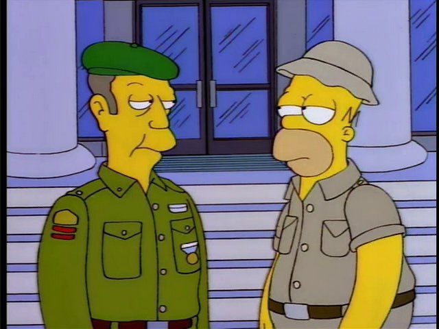 SoySimpsonito's tweet photo. - ¿Ninguna señal del aguinaldo?
- Vendrá.
- ¿Por qué?
- Tiene qué.
- ¿Por qué?
- Es prestación. 

🎶 TAN-TARAN-TAN 🎶 https://t.co/N150HFyNGr