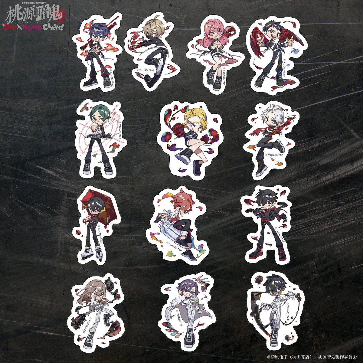 👹シャカシャカアクリルキーホルダー 👹ラバーマット 👹ダイカット