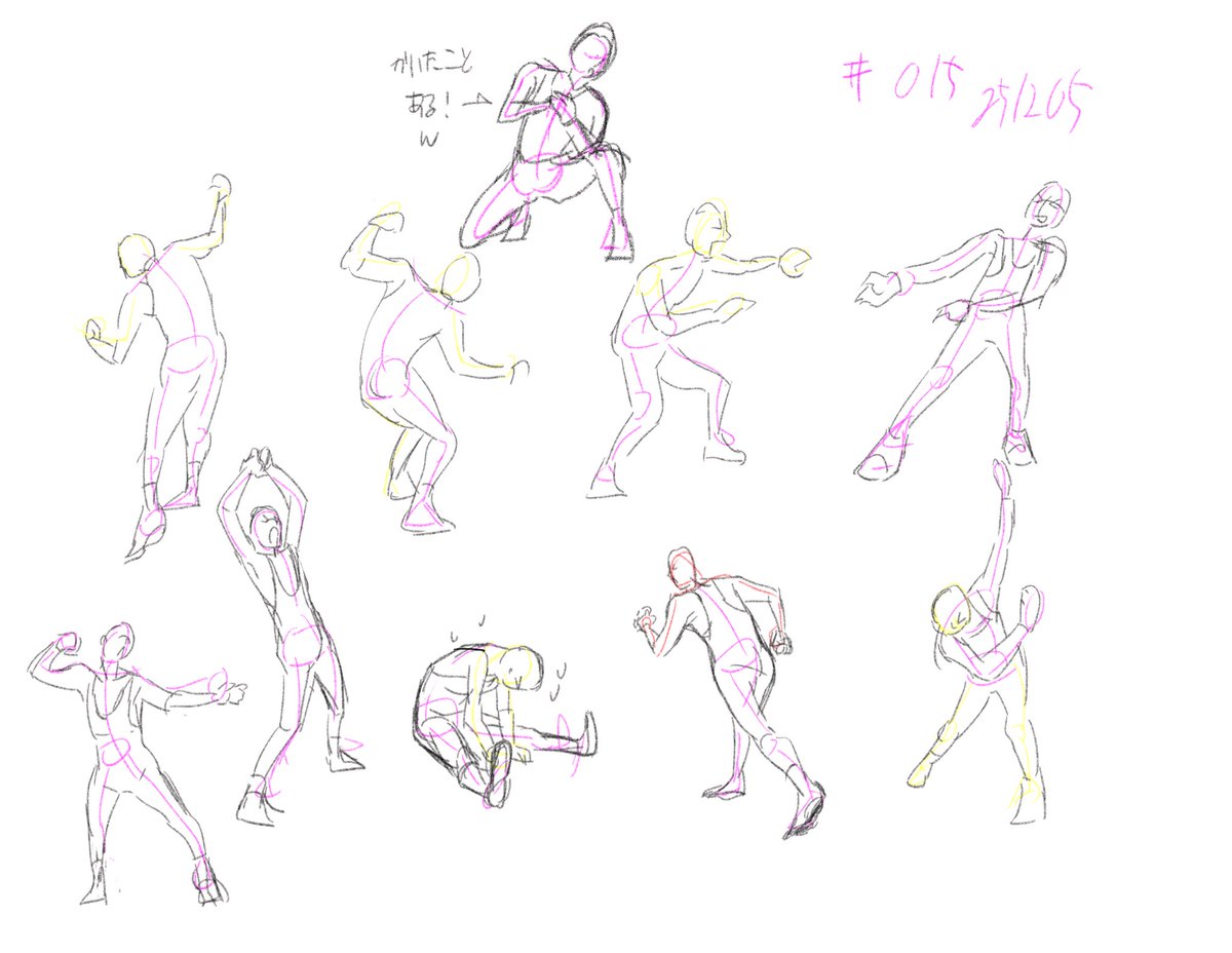 hanaishichi's tweet photo. 最後まで描いてようやく、あっこれ昔描いたじゃん！と気づくw
 #1日1分ドローイング31 #DailyDrawing31 https://t.co/k9ZW9cKEOw