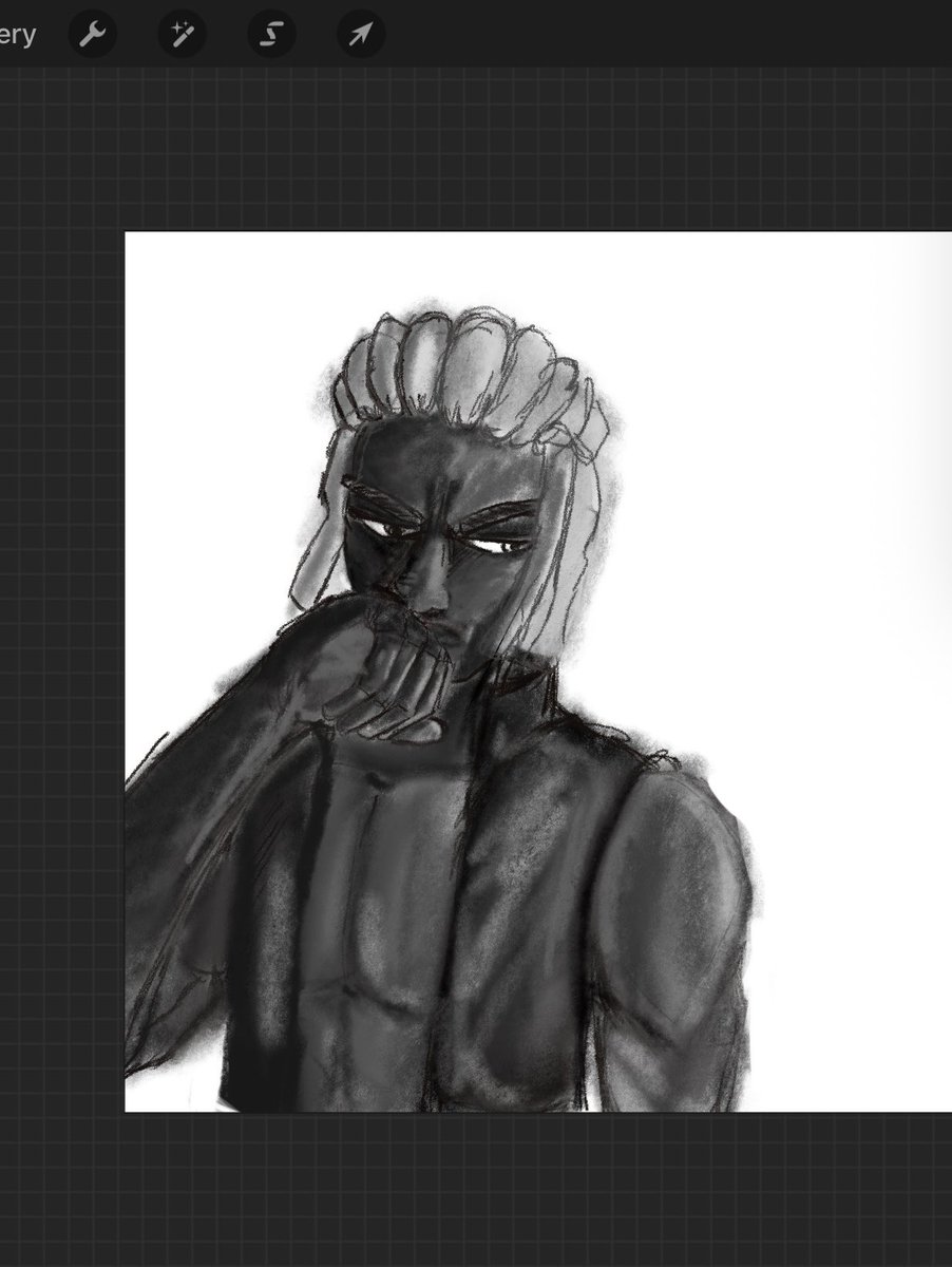 I found an old sketch #WIP of pitfighter Ekko 

I’m just posting it here to remind myself if I ever gonna finish it