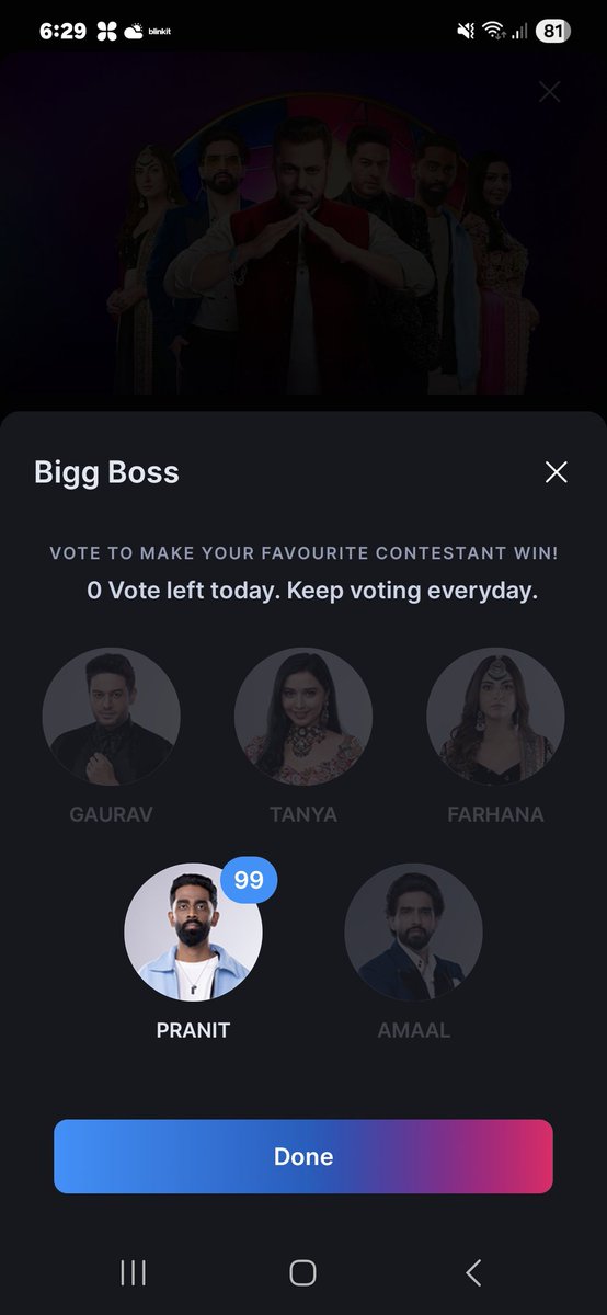 Pranit More is not just competing; he is inspiring. His journey, his patience, and his consistency make him the most deserving. Keep voting, keep supporting  champions are made by the people.
#PranitMore𓃵 #PranitKiPaltan 
#BB19 #BiggBoss19