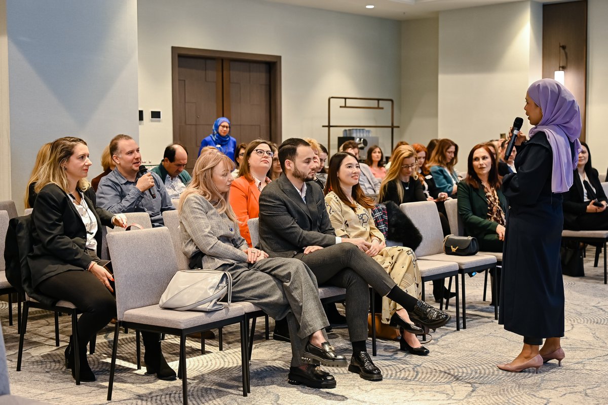 MYEmbBucharest's tweet photo. On 3 Dec 2025, Malawakil Bucharest hosted the Seminar on Visit Malaysia 2026 with Tourism Malaysia Istanbul, bringing together Romania’s tourism partners to highlight Malaysia’s attractions and growing market potential. https://t.co/mqo0yfzceo
