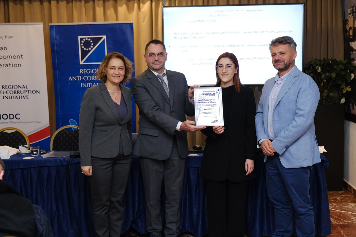 Regional Anti-Corruption Initiative tweet media