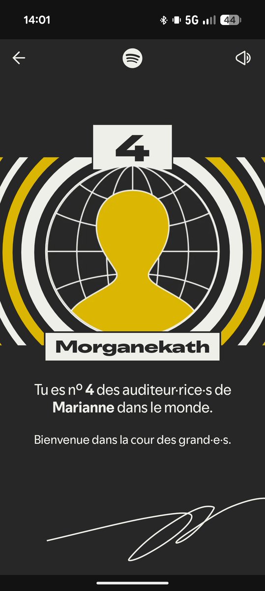 thy_gane's tweet photo. @LittleBigWhale Je suis dans le top 4 des fans 👉🏽👈🏽 et encore, j'aurais probablement être top 1 si j'avais pas arrêté Spotify durant le dernier mois et demi 😅😂
Hâte d'avoir les nouvelles chansons qu'on a écouté lors du concert sur Spotify ❤️ https://t.co/lHmrPkPGot