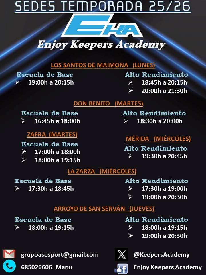ENJOY KEEPERS ACADEMY tweet media