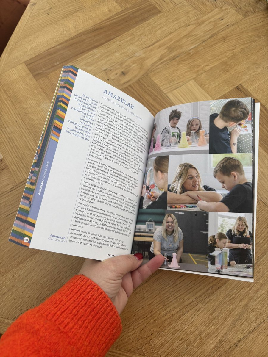 🎉 Exciting news! 

Amazelab is featured in The Little Book of Sheffield 🏙️

Honoured to share our story alongside inspiring Sheffield names.

📖 Grab your copy &amp; celebrate the best of Sheffield!
👉 info@amazelab.co.uk

#Sheffield #LittleBookOfSheffield #Amazelab