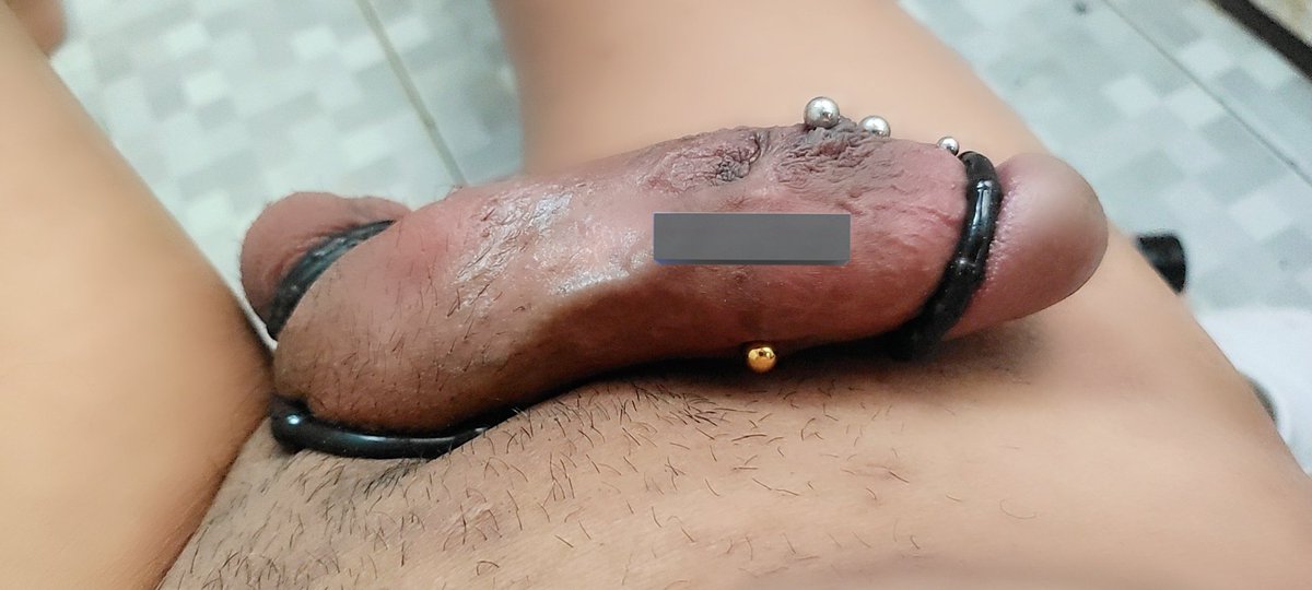 pasok ko na sayo? 💦💦

#alter #pierce #piercedick #piercings #cockrings
