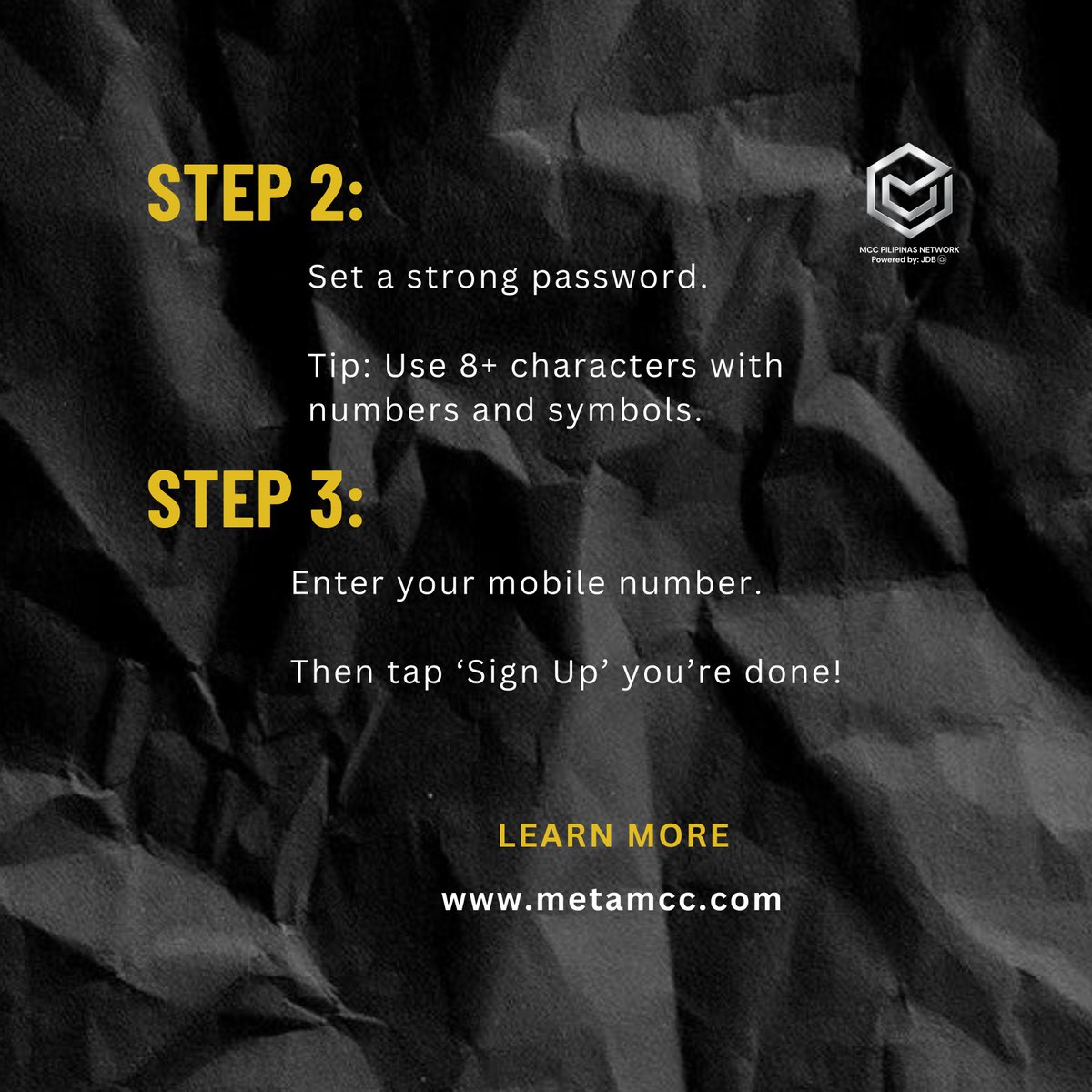 metafgalaxy's tweet photo. Let’s get you set up! Follow these quick steps to register your MCC card.

#Metafastest #Secureaiplatform #NextGenTrading  #DigitalInnovation #StayInformed #Cryptocurrency #Cryptonews #Cryptoking #Investing #P2E https://t.co/Krerw5IJDT
