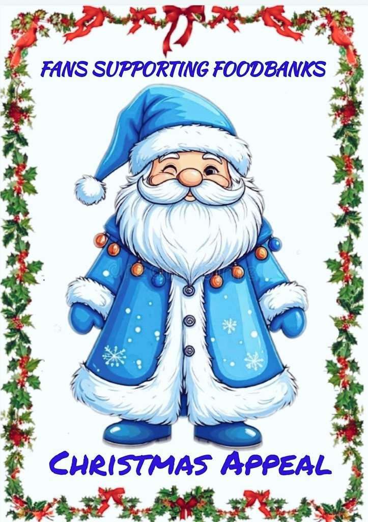 SFoodbanks's tweet photo. "Com'on you Blues" you know the drill, we are on the corner of the South/East stand for all games. 50,000+ fans = 50,000+ cans !!!

Can you make a festive donation or share/RT our Social Media posts. It really does make a difference 

#HungerDoesntWearClubColours #EFC #UTFT https://t.co/xqWjhNR9RB