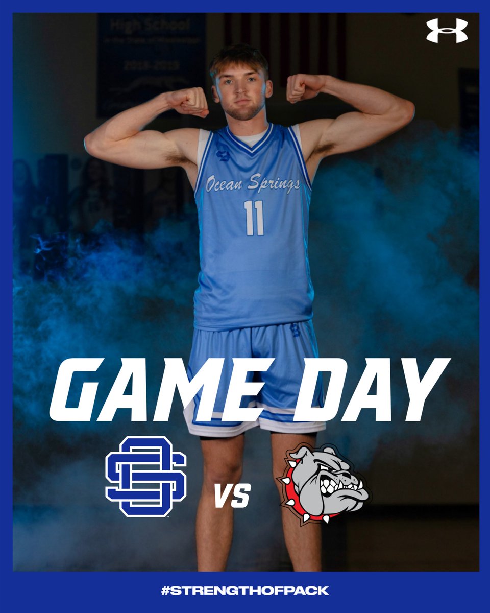 OceanSpringsBB's tweet image. On the road again for a 7A battle vs Brandon! 

VG: 6:00
VB: 7:30