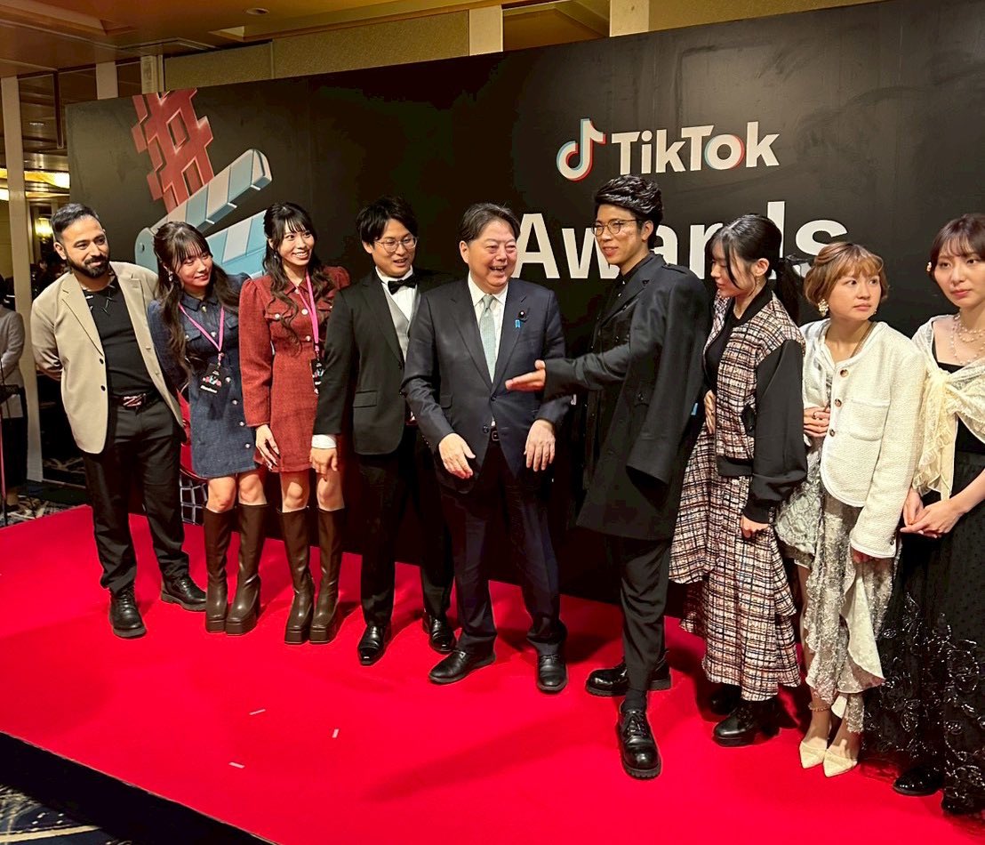 TikTok Award Japan 2025に参加し、クリエイターの皆さんの情熱と才能