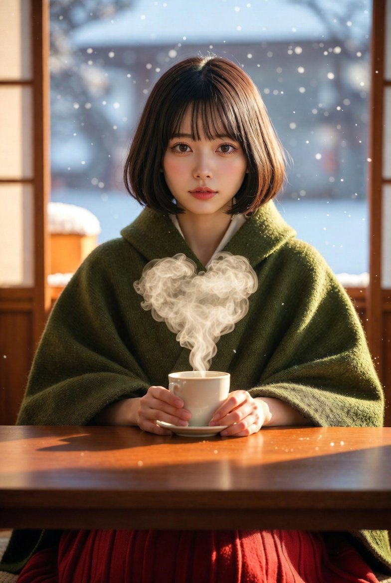 【週末イベント企画】
 #AI冬のあったかアート
 期間：2025/12/6(土) ～ 2025/12/9(火) 23:59
皆様こんりんごです✨𓂃🍎𓈒𓏸
寒さが本格的になってきたこの頃、あったかいものをテーマにして気分だけでもあったかくなろうかなと思いますｗჱ̒(˶>ࠏ<˶♪
今週のテーマは「冬のあったかアート」