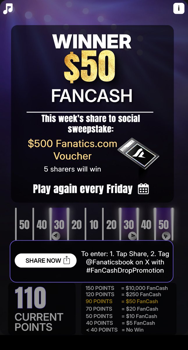 SteeleProject22's tweet image. Play the #FanCashDropPromotion today

💥💥💥💥💥💥 fanatics.onelink.me/5kut/p6fykbjo