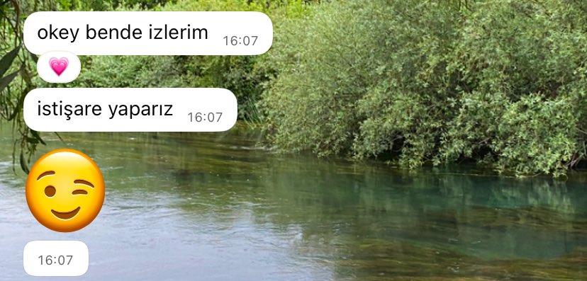 Ne yazdı? Neye bu kadar gülümsüyorsun?
🦋🧚🏼‍♀️💓🎀🥹💜🧎🏻‍♀️‍➡️🩷🫠🌸💕🤭