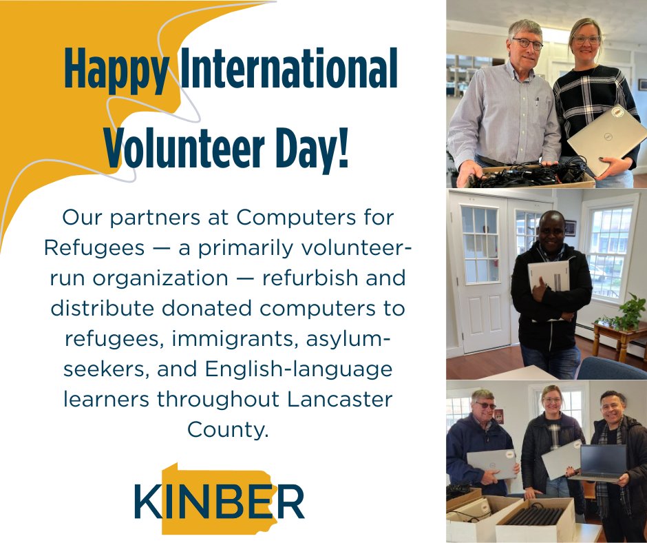 🌍✨ Happy International Volunteer Day! Volunteers power digital access in our communities - bringing tech, training, and connection to those who need it most. 💻🤝 #IVD2025 #VolunteerForChange
