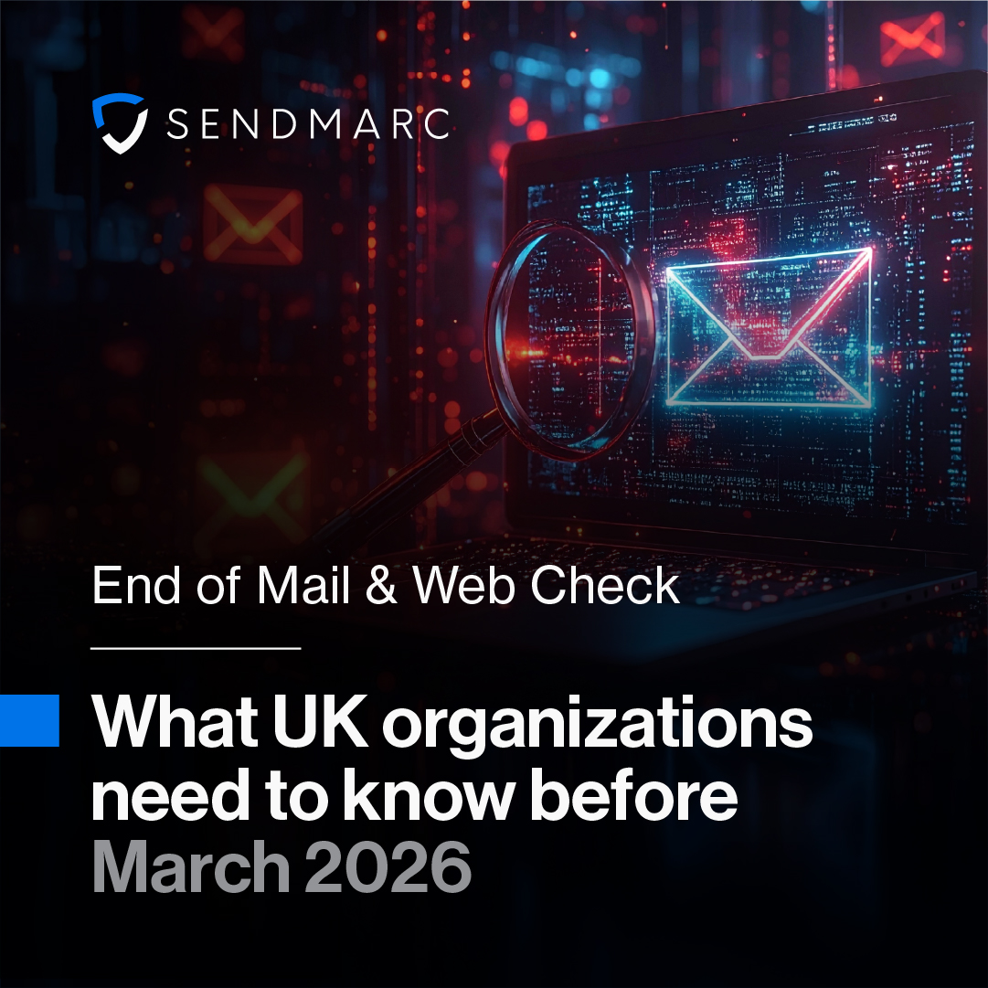 Sendmarc's tweet image. NCSC update: Mail Check &amp;amp; Web Check will be retired on March 31, 2026, ending free services that many UK organizations use to monitor SPF, DMARC, TLS, MTA-STS, &amp;amp; basic website security. Learn what’s changing &amp;amp; how to stay protected: eu1.hubs.ly/H0qbNSt0

#MailCheck #WebCheck