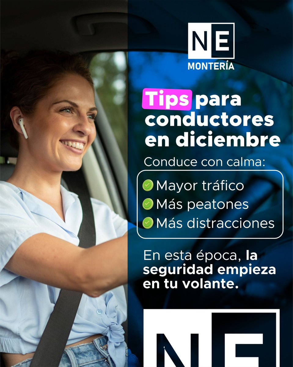 nespaciomtr's tweet photo. ✨En temporada de movimiento, elige moverte seguro.
Porque tu tranquilidad también empieza al parquear.

Muévete con inteligencia, muévete con Nuestro Espacio Montería. ✅ https://t.co/bdZuRzach3