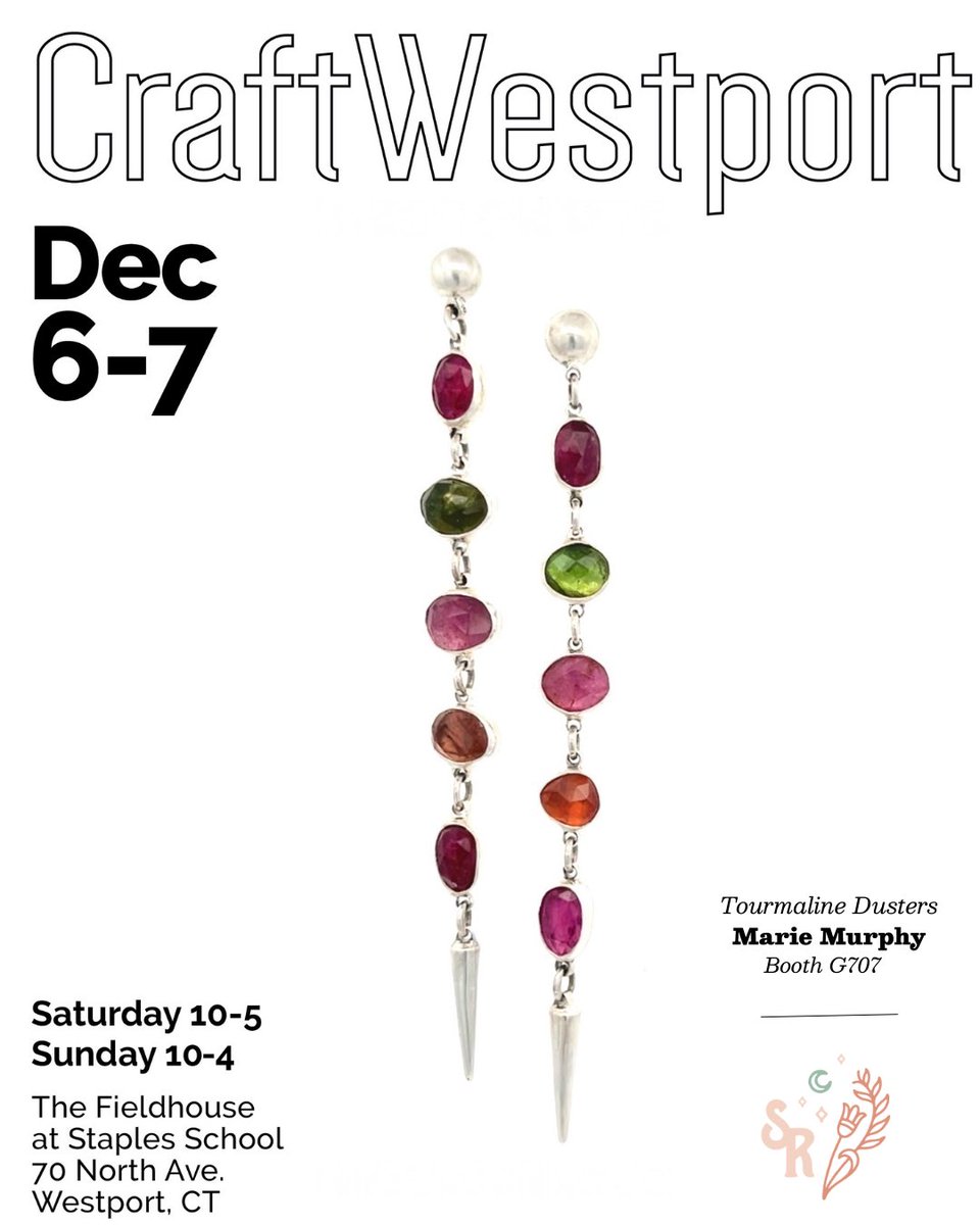 Silver__Raven's tweet photo. CraftWestport is this weekend! ✨
I’ll be in Booth G707 with lots of one-of-a-kind jewels. Hope to see you there! ♡

Dec 6–7 • Westport, CT
#CraftWestport #FineCraft #ArtShow #CTEvents #HandmadeJewelry #OneOfAKind #SilverRavenStudio https://t.co/OeJrCm3DZ6