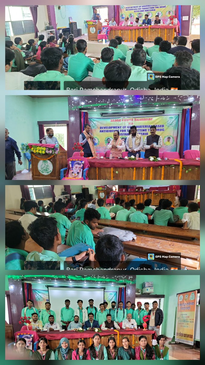 Principal_GCC's tweet photo. The Department of chemistry at GLT was honored to host a compelling seminar by Dr. Jagabandhu Sahoo,post-doctaral researcher at the Stephenson cancer centre, Oklahoma University,USA, Dr.Sahoo discussed his groundbreaking research on formation of nano material based antibiotics. https://t.co/JdqQYOrcqX