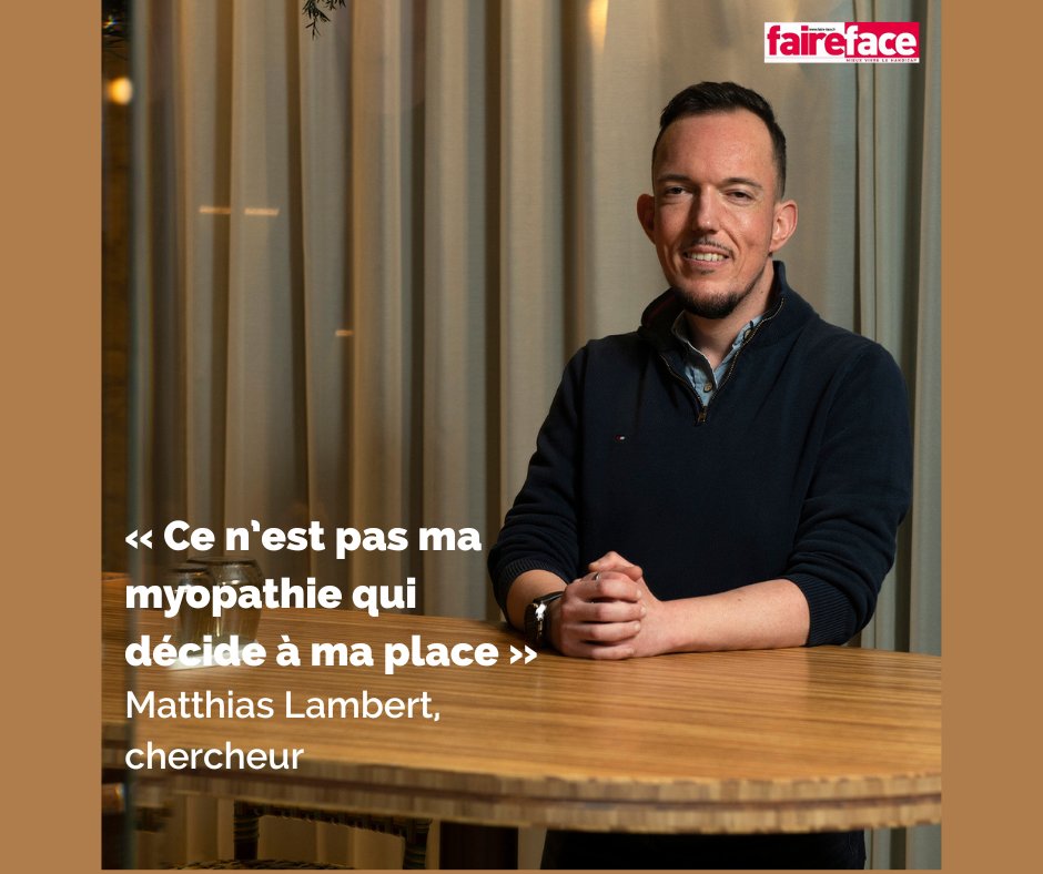 Atteint d’une forme rare de myopathie, Matthias Lambert, 35 ans, a réussi à identifier le gène responsable de sa maladie. Dans Le combat d’une vie, ce chercheur installé aux États-Unis évoque son parcours et sa façon de prendre sa revanche sur le monde. ➡️urlr.me/tyjNqU