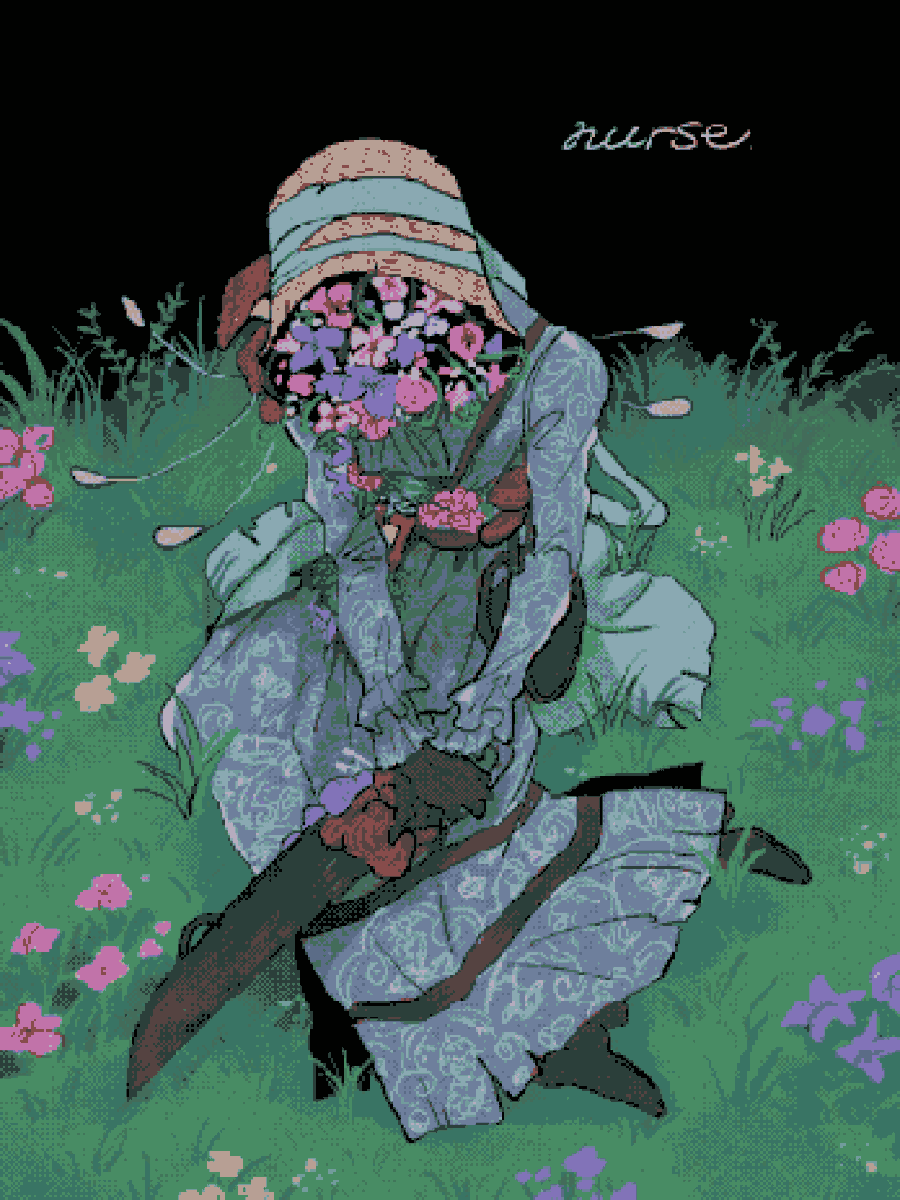 「ドット絵にするやつ楽しい」|𝘽𝙄𝙉𝙉𝙊🪓のイラスト