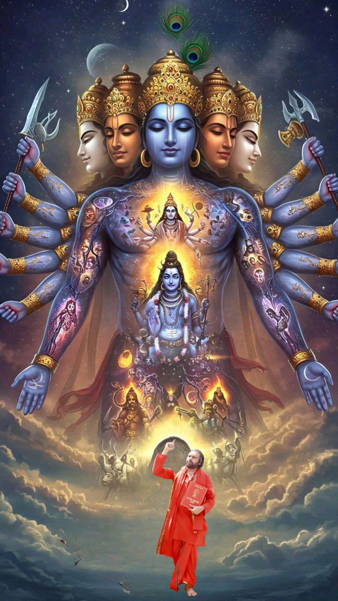 Badri33Scorpion's tweet photo. When Dharma Trembles, Even Divine Takes up Arms 🚩🚩🚩
धर्मो रक्षति रक्षितः
Sanatana Dharma Rakshak
Hindu Hriday Samrat @PawanKalyan Maharaj Ki Jai ✊️✊️✊️
#Tiruparakundaram
#SanatanaDharmaRakshaBoard
#VarahiDeclaration https://t.co/LyHarqJmzk