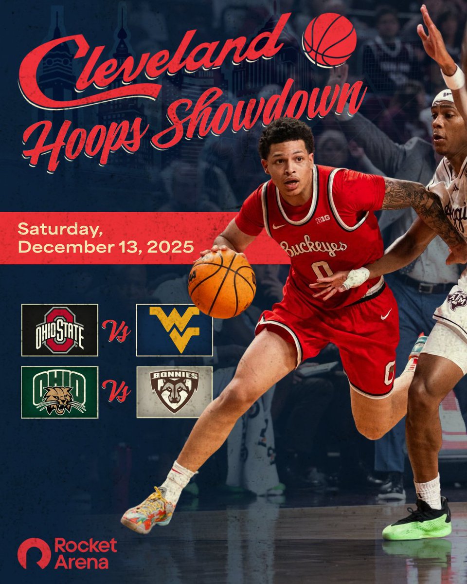 🚨 SWEEPSTAKES ALERT 🚨

Ahead of tomorrow's big football game, we're giving you the chance to join us for next weekend's big basketball game. Enter to win tickets to Cleveland Hoops Showdown at Rocket Arena! 🏀

ENTER NOW: ow.ly/E79750XCa6s