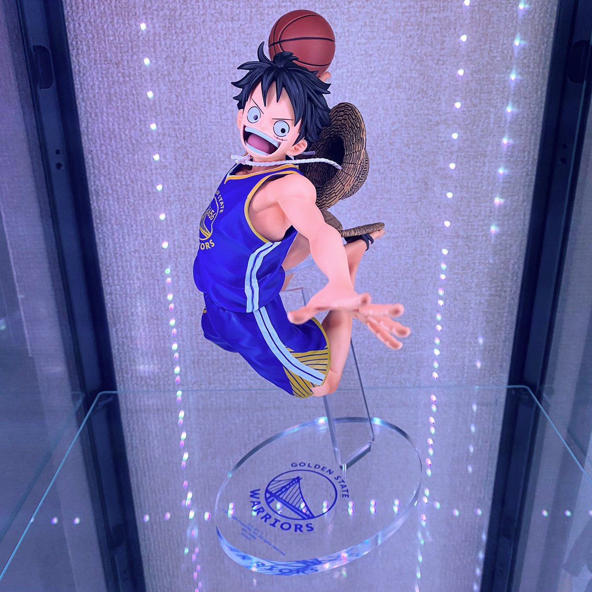 ワンピース NBA MSP ルフィ GOLDEN STATE WARRIORS ONE PIECE ×NBA