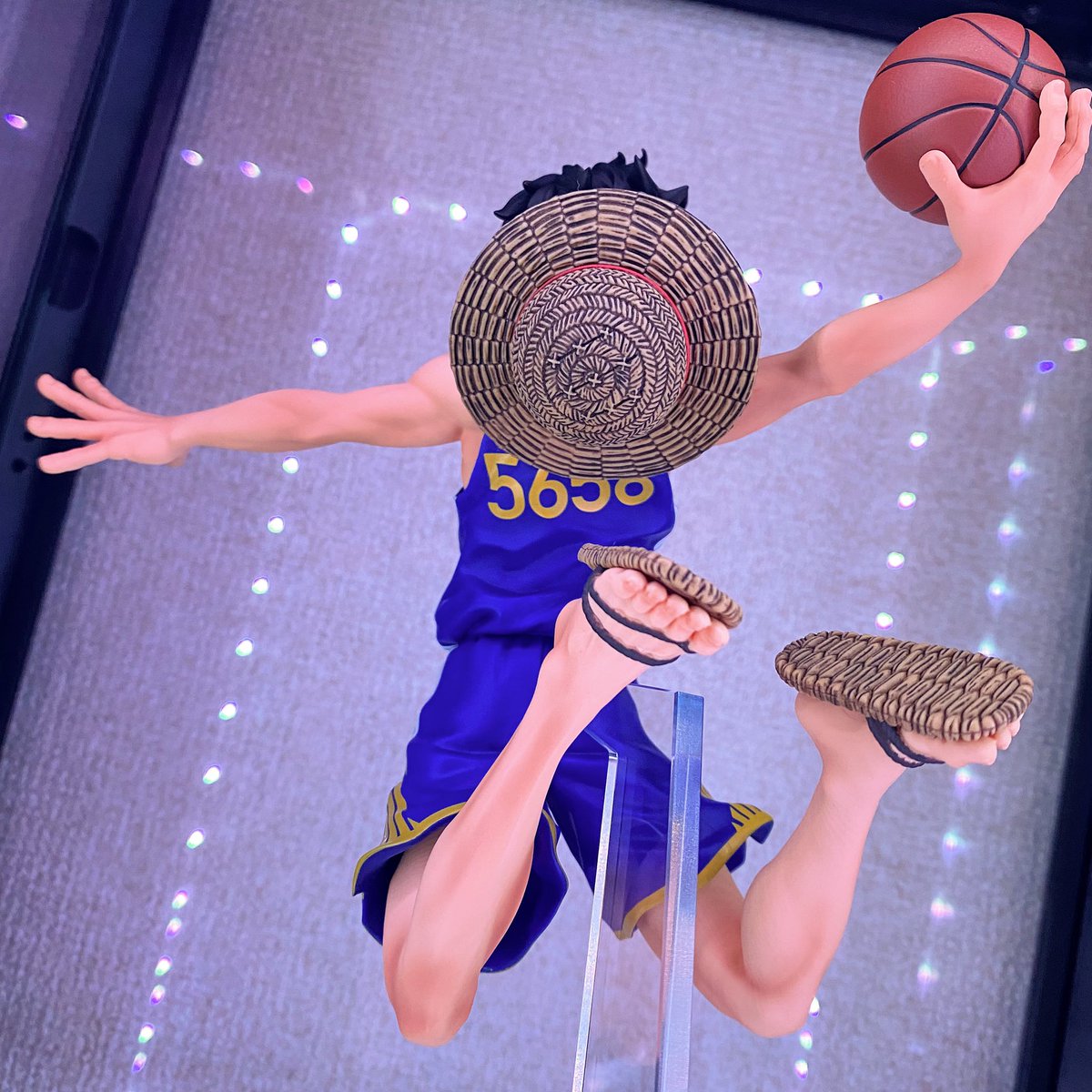 ONE PIECE × NBA MASTER STARS PIECE THE MONKEY.D.LUFFY GOLDEN STATE