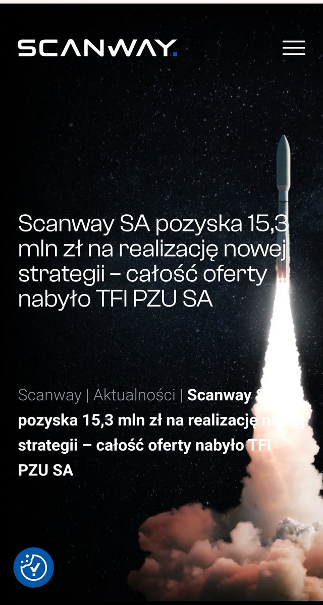 niemamnietutaj0's tweet photo. Następnie powstały trzy start-upy #Altlight inteligentny dom #Scanway zajmuje się tworzeniem technologii kosmicznej między innymi ScanSat, która miała być satelitą, oraz #AbyssGlass tworzy interaktywne lustra i realizowała zamówienie https://t.co/lqlq2EeLg5 (screenshot1) https://t.co/yuKwiqmHRv