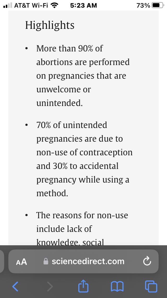 WacyKitty's tweet image. Can we stop ignoring that most abortions could have been avoided and put more focus on prevention of pregnancy?sciencedirect.com/science/articl…