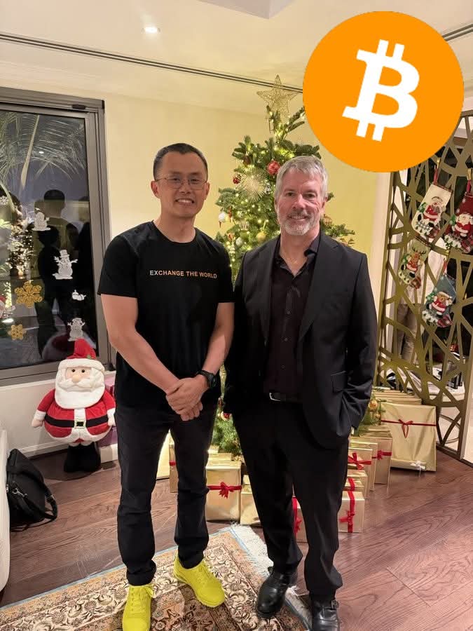 Kuch to Gadbad hai Ye Aya nhi hai ye laya gya hai #Btc #Cz #Saylor