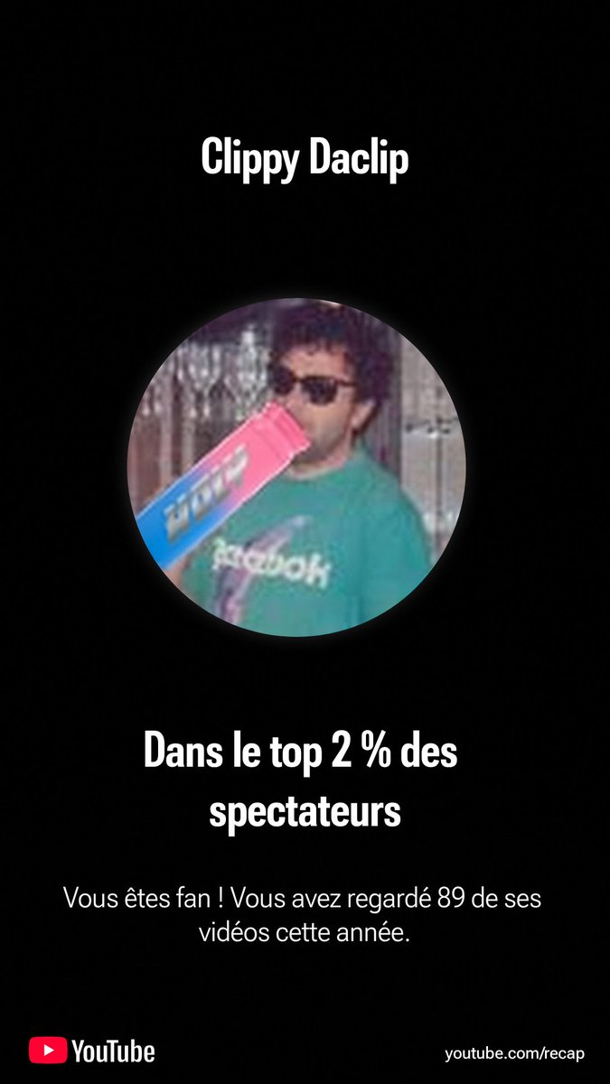 Mathysmanga's tweet photo. J'imagine que tu fais des bonnes vidéos pour que je te regarde autant 😅 @clippydaclip https://t.co/JS7m0EoN4y
