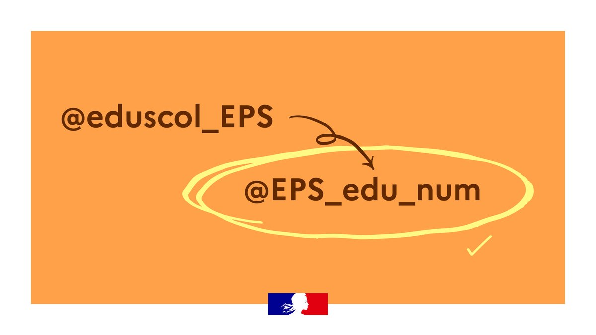 Enseigner l’EPS avec le numérique tweet media