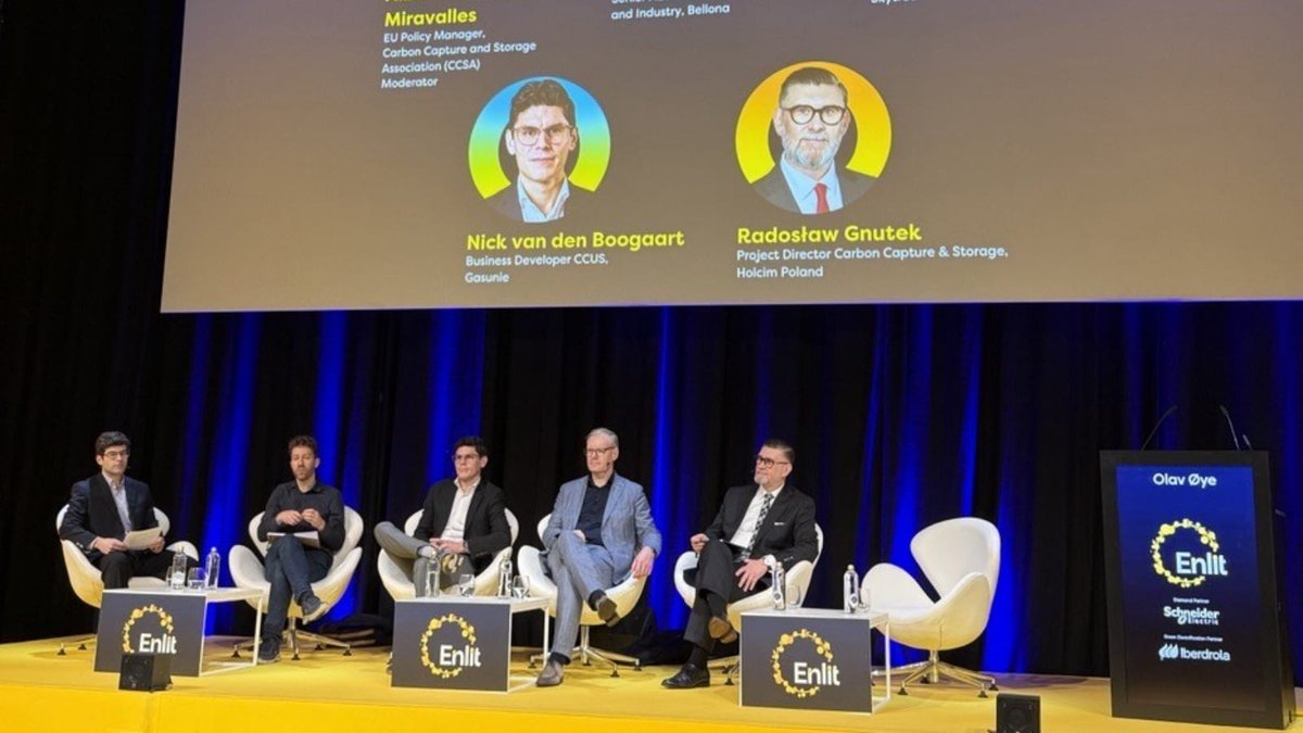 GenerationEnlit's tweet image. Experts at @Enlit_Europe warn that fragmented regulation, incompatible ETS systems and slow permitting threaten to derail Europe’s CCS ambitions.

Read more: ow.ly/uhf250XCK76