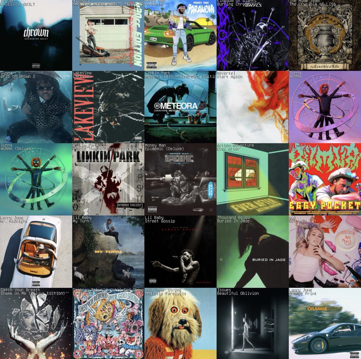 I was definitely on my trap vibes this week